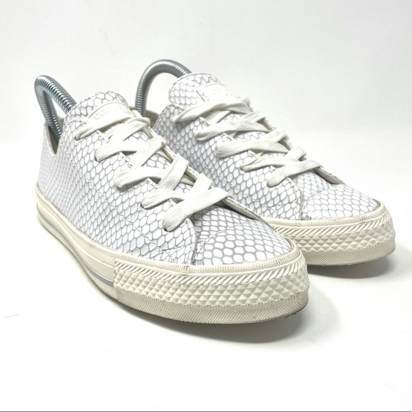 Converse Chuck Taylor Gemma Scaled White Cream W 7‎ - Picture 2 of 8